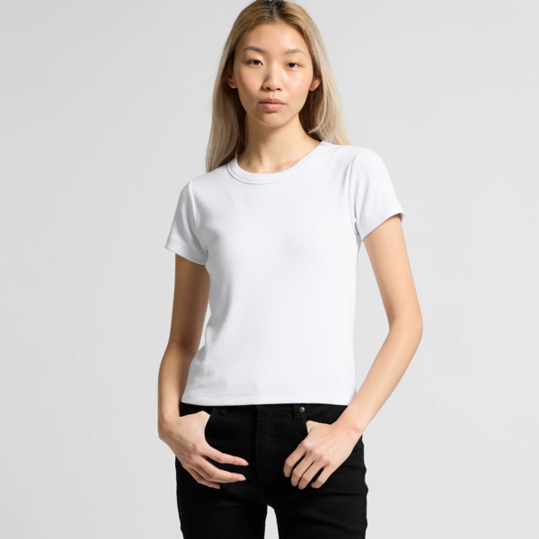 AS Colour / Wo's ORGANIC RIB TEE Thumbnail