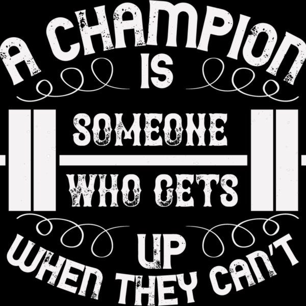 A champion is someone who gets up when they cant Thumbnail